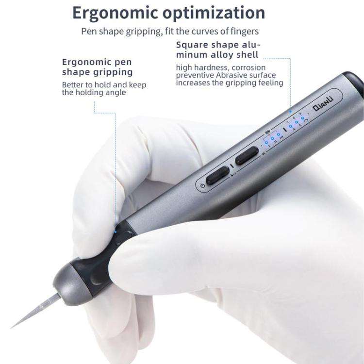 QianLi DM360 Mini Speed Adjustable Electric Grinding Polishing Pen with 7PCS Grinding Heads