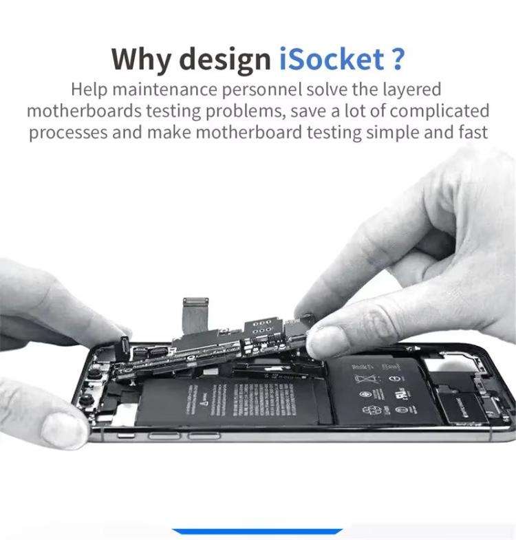 Qianli iSocket 16 Series 4 in 1 Motherboard Layered Test Fixture for iPhone 16 Series