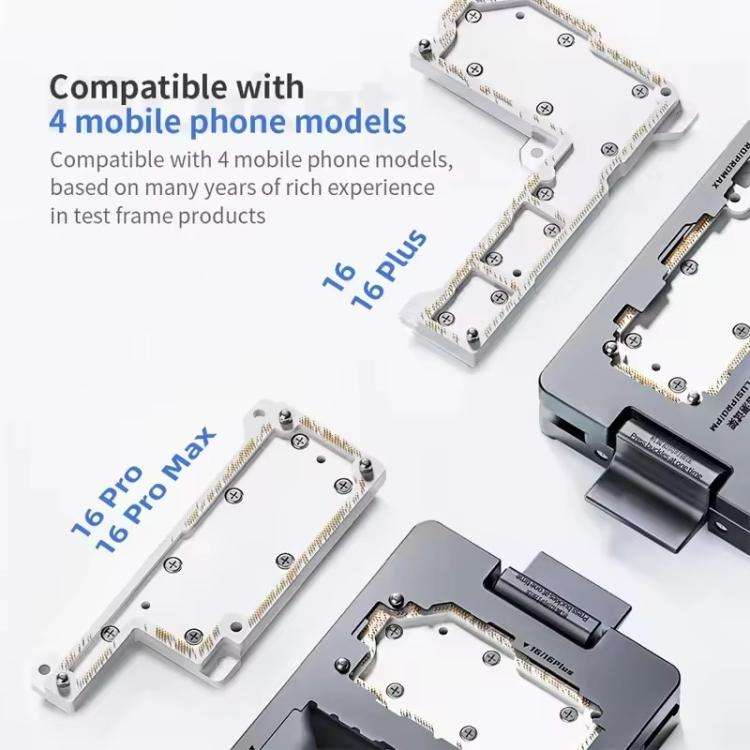 Qianli iSocket 16 Series 4 in 1 Motherboard Layered Test Fixture for iPhone 16 Series
