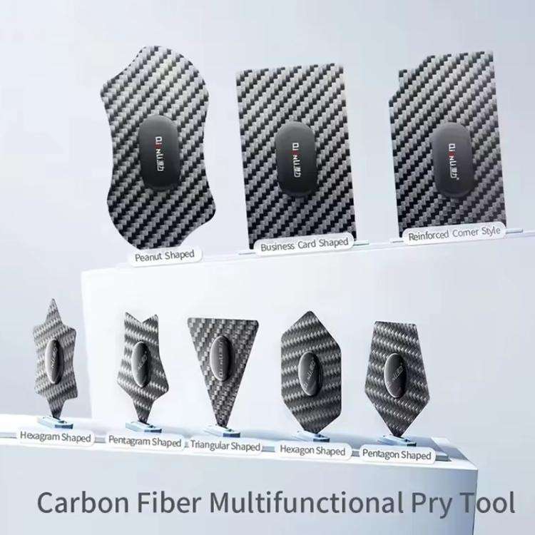 Qianli High Toughness Multifunctional Carbon Fiber Prying Tool Hexagon Shaped
