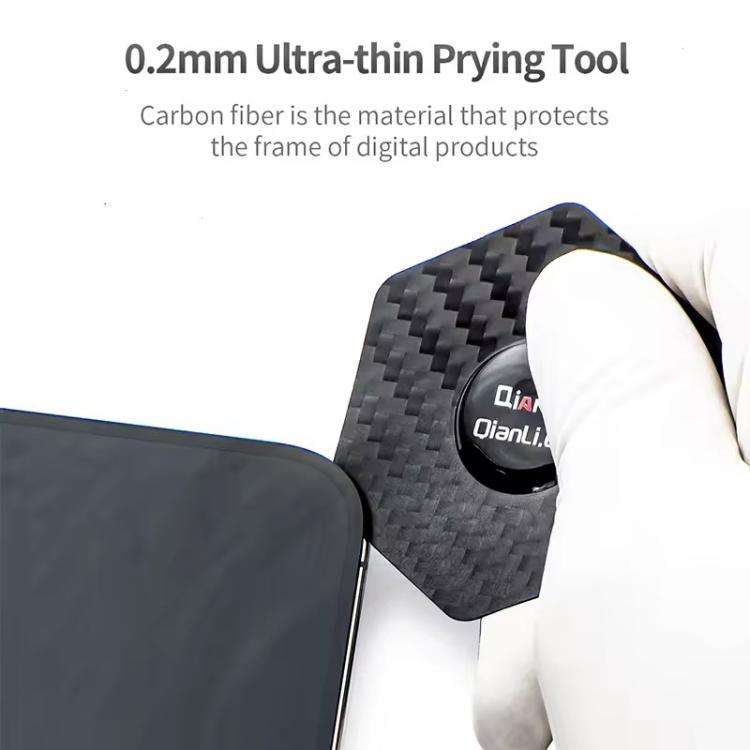 Qianli High Toughness Multifunctional Carbon Fiber Prying Tool Hexagram Shaped