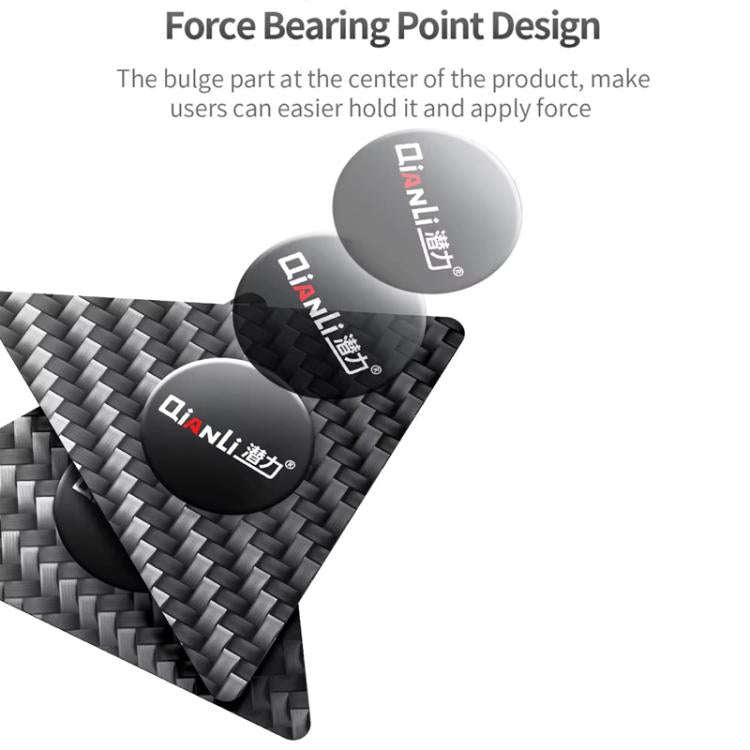 Qianli High Toughness Multifunctional Carbon Fiber Prying Tool Triangular shaped