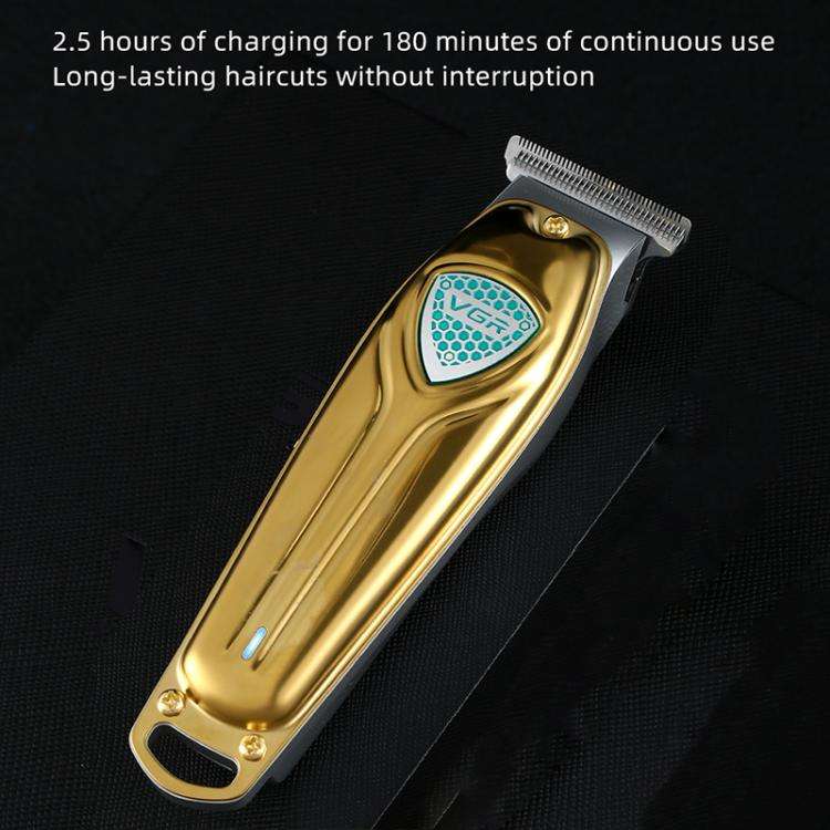 VGR V-911 USB Electric Mini Carving Hair Clipper(Gold)