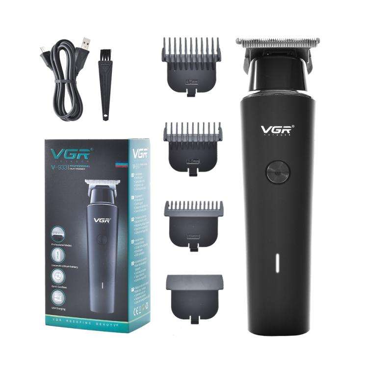 VGR V-933 Professional Salon USB Electric Hair Clipper(Black)