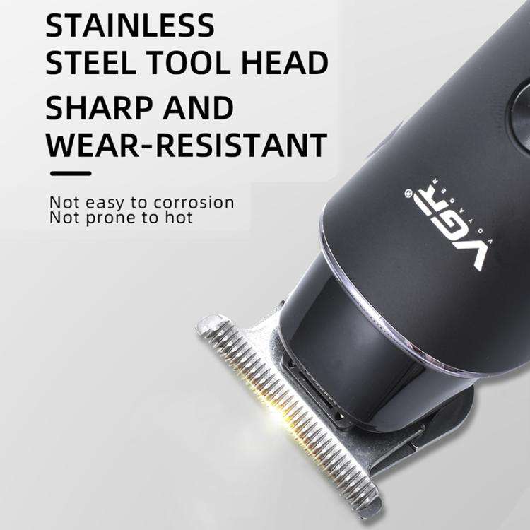 VGR V-933 Professional Salon USB Electric Hair Clipper(Black)