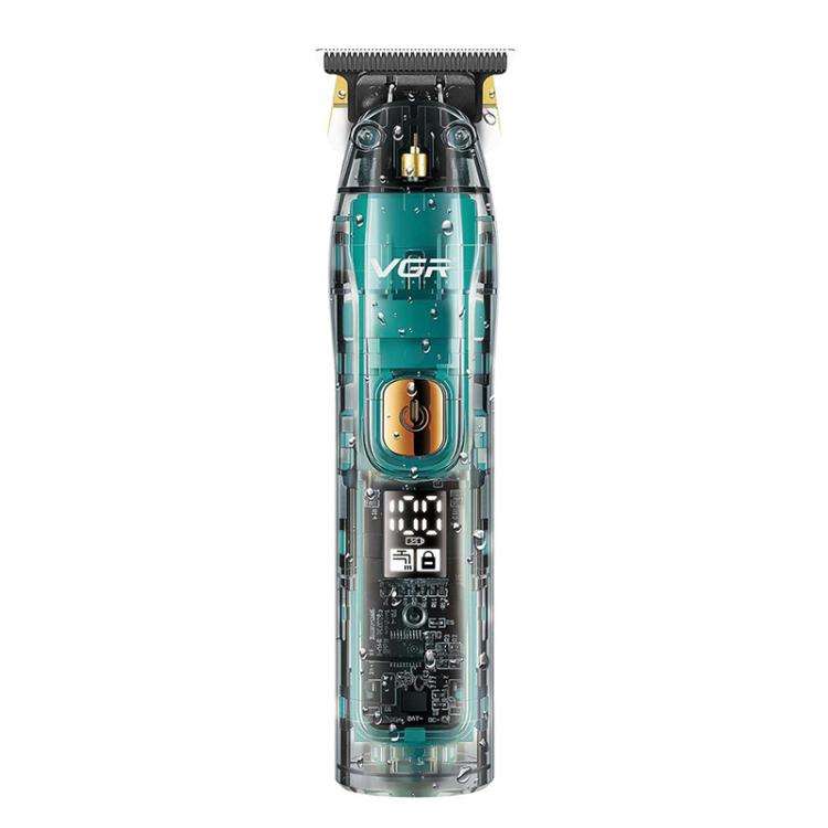 VGR V-961 IPX7 LED Digital Display USB Electric Hair Clipper(Black)