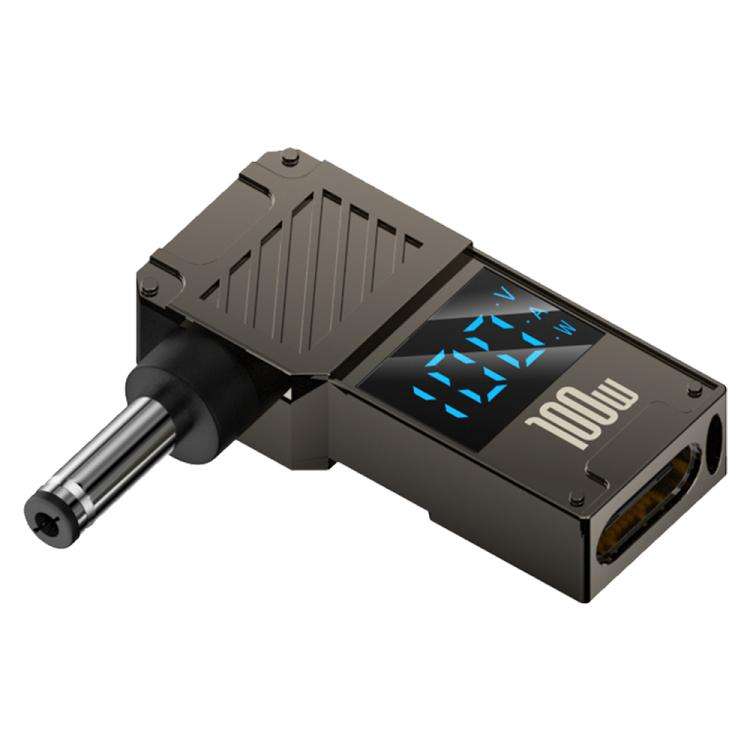 100W Computer Charging Digital Display Adapter, Specification:Type-C to DC4.0x1.35mm