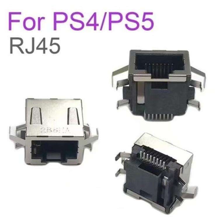 For PS5 / PS4 RJ45 Network Jack Connector Socket