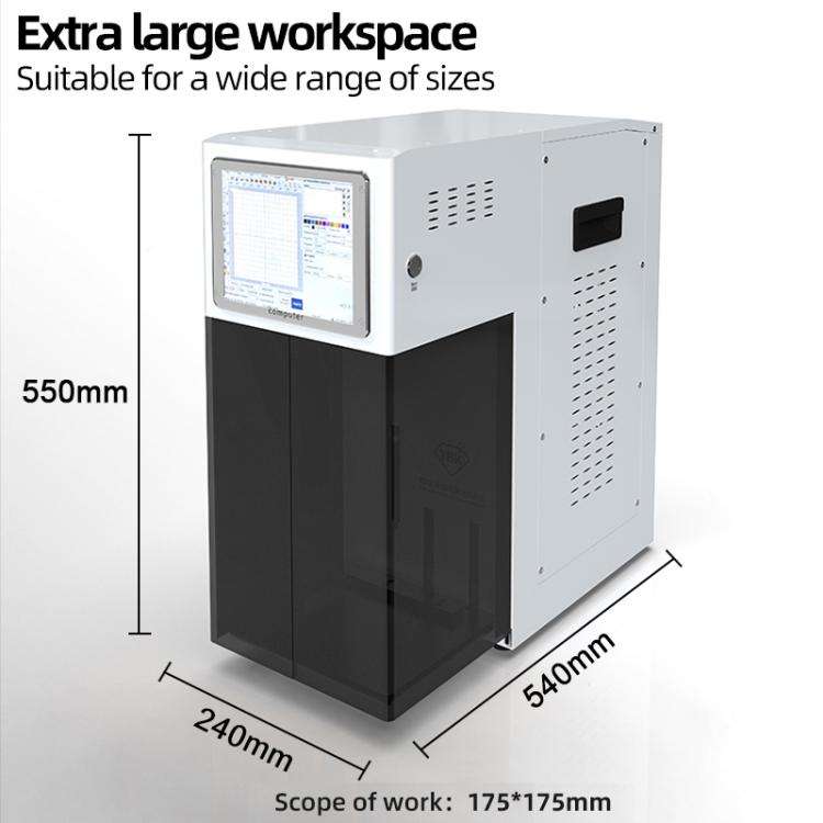 TBK 958Z 5W Purple Light LCD Screen Frame Removal Laser Machine, Plug:EU Plug