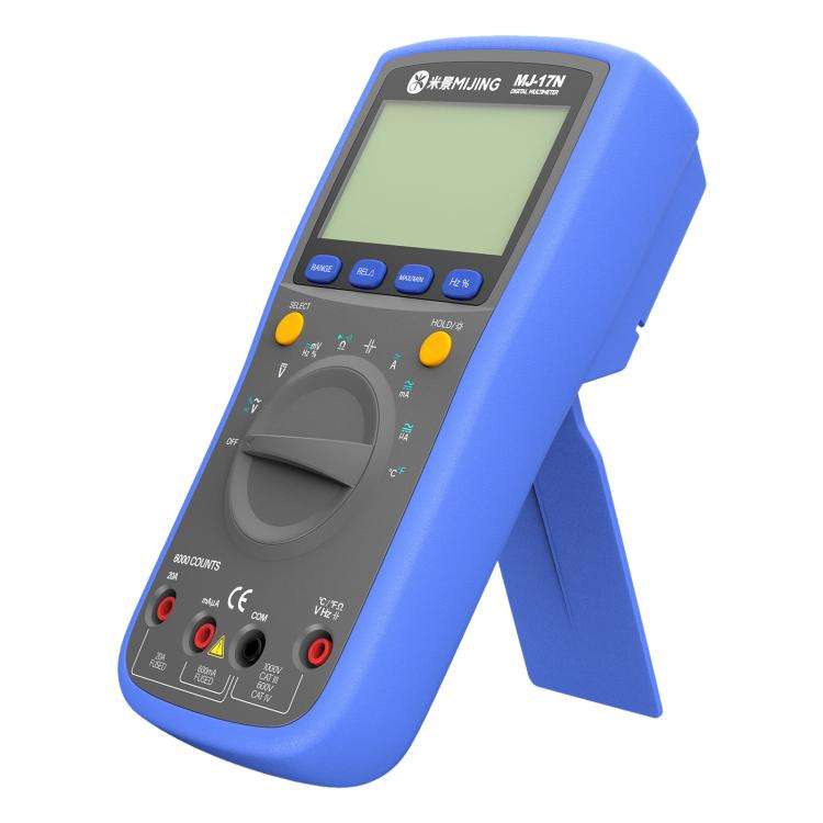 Mijing MJ-17N Auto Range LCD Display True-RMS High-precision Digital Multimeter