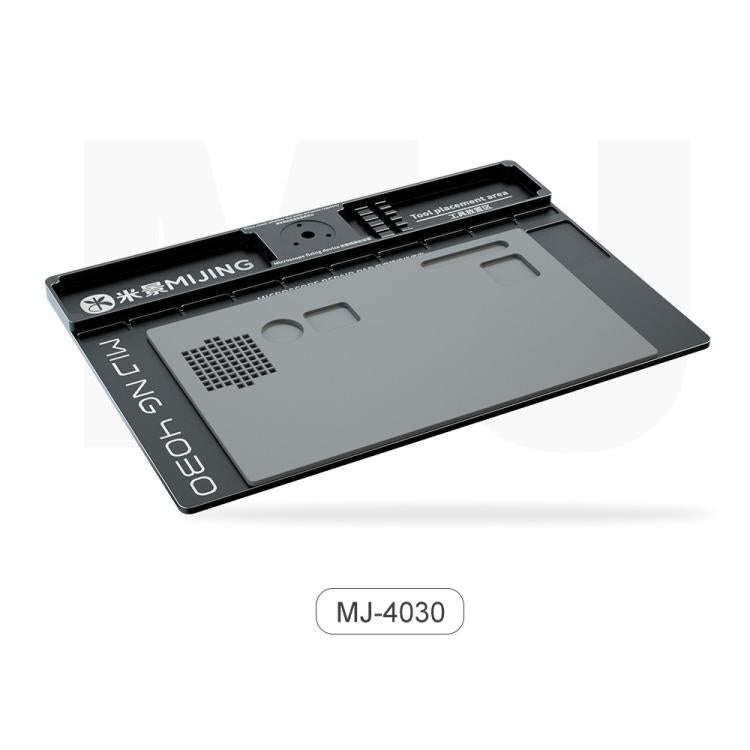 Mijing Fixed Rod Diameter 32mm Universal Microscope Aluminum Alloy Big Base, Mold:MJ-4070
