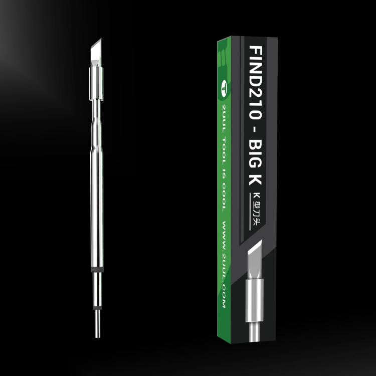 2uul FD11 Big-K Soldering Iron Tips for Most C210 Soldering Station