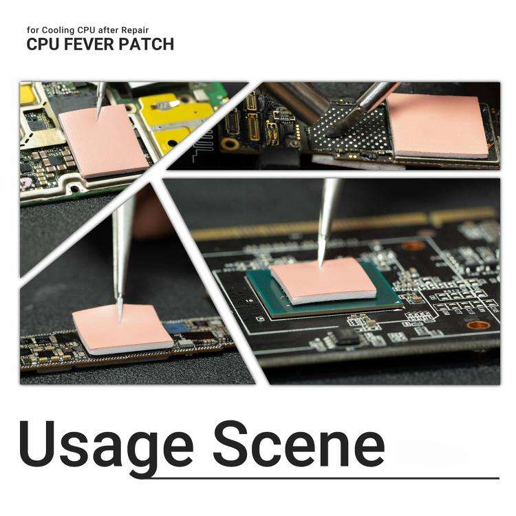 2uul SC09 CPU Pre-Cut Heatsink Silicone Pad