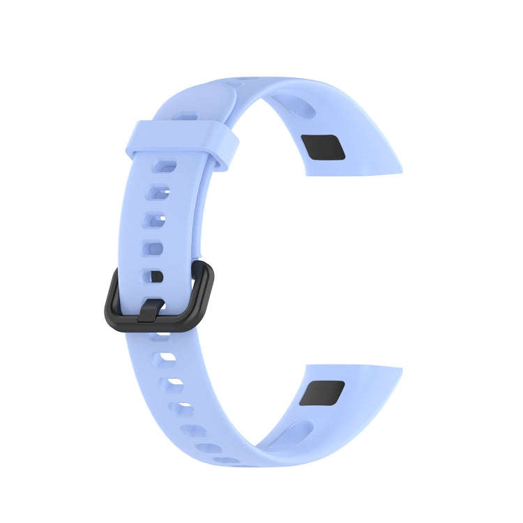 For Huawei Honor Band 5i / Band 4 Metal Buckle Silicone Watch Band, Size: Free Size(Chrysanthemum...