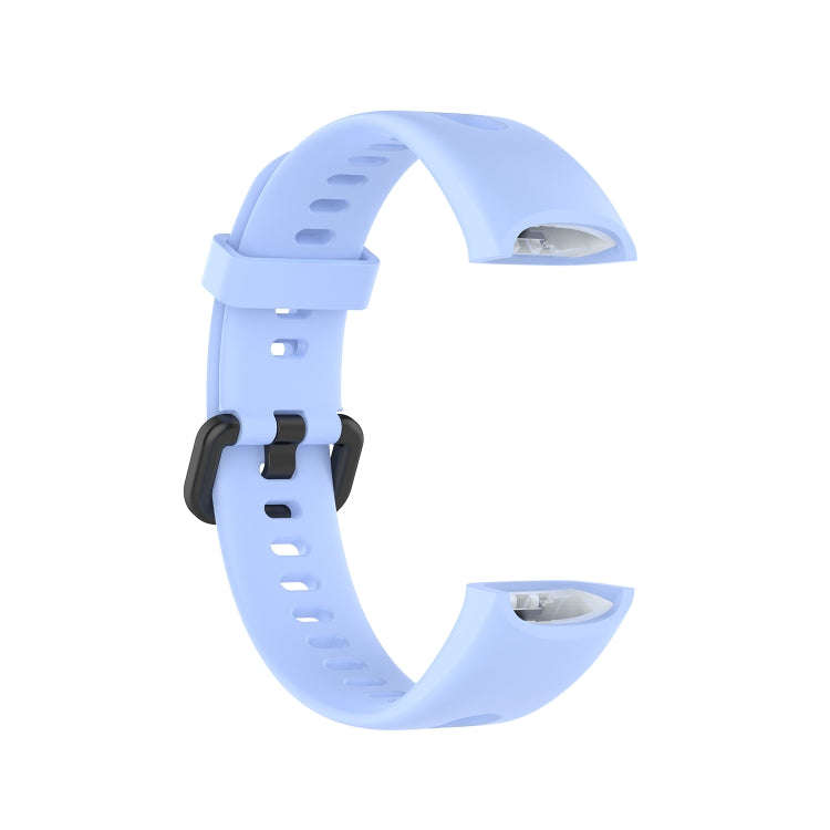 For Huawei Honor Band 5i / Band 4 Metal Buckle Silicone Watch Band, Size: Free Size(Chrysanthemum...