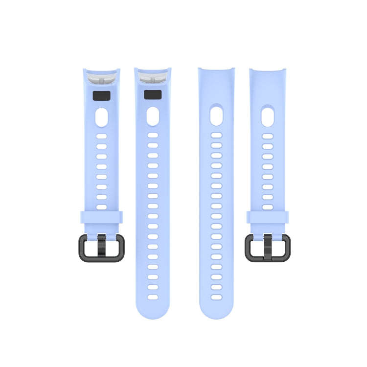 For Huawei Honor Band 5i / Band 4 Metal Buckle Silicone Watch Band, Size: Free Size(Chrysanthemum...