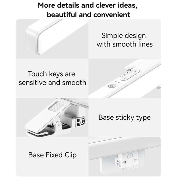 Yesido DH11 Borderless Wireless Reading Light(White)