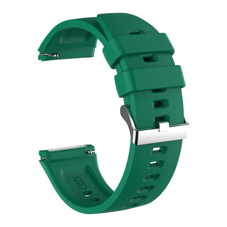 For Huawei Watch GT 2e Silicone Watch Band(Army Green)