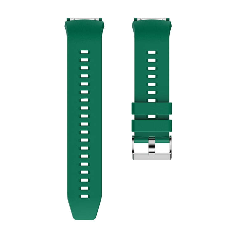 For Huawei Watch GT 2e Silicone Watch Band(Army Green)