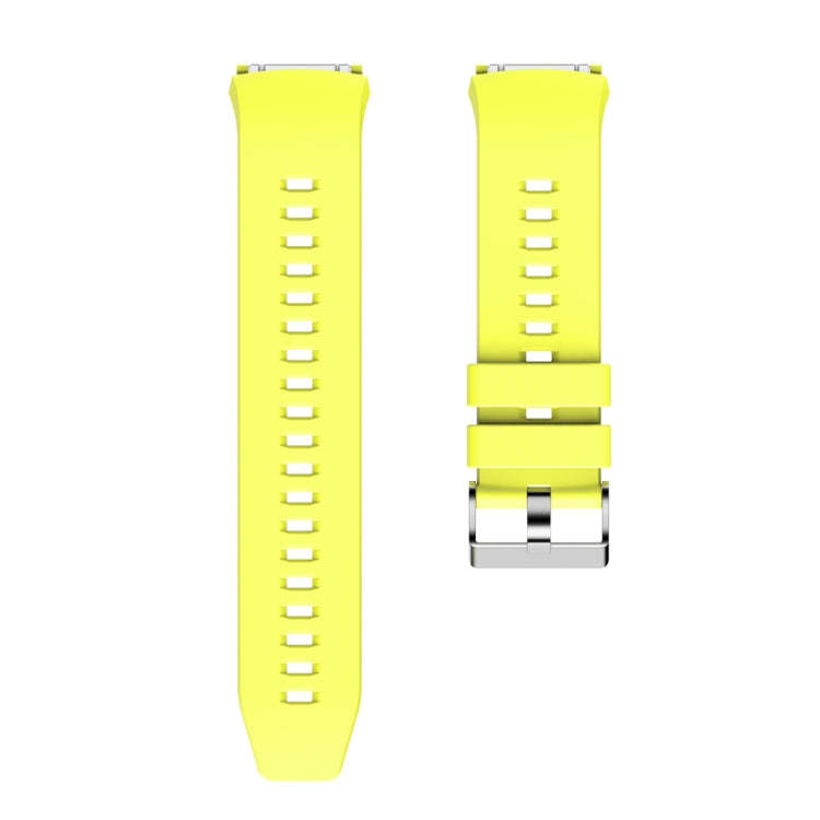 For Huawei Watch GT 2e Silicone Watch Band(Yellow)