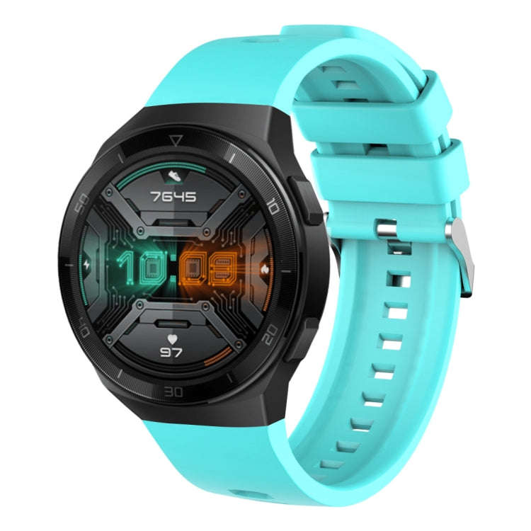 For Huawei Watch GT 2e Silicone Watch Band(Mint Green)