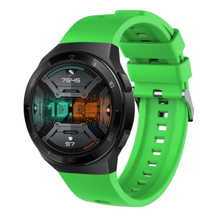 For Huawei Watch GT 2e Silicone Watch Band(Green)
