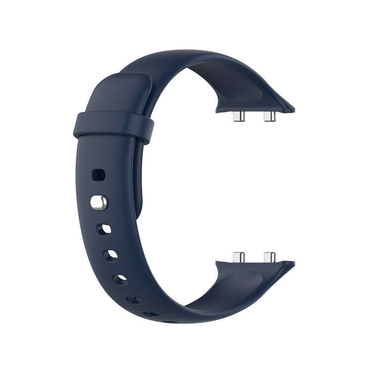 For OPPO Watch 41mm Silicone Watch Band(Midnight Blue)