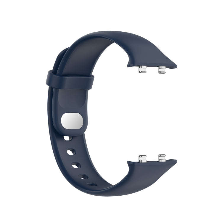 For OPPO Watch 41mm Silicone Watch Band(Midnight Blue)