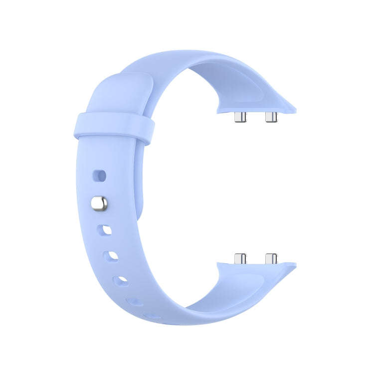 For OPPO Watch 41mm Silicone Watch Band(Chrysanthemum Blue)