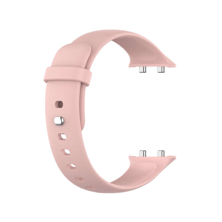 For OPPO Watch 46mm Silicone Watch Band(Pink Sand)