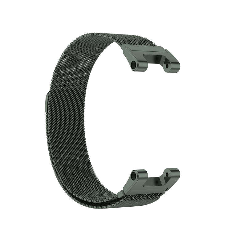 For Huami Amazfit Ares A1908 Milan Watch Band with Screwdriver(Olive Green)