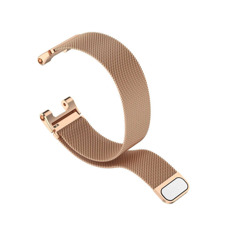 For Huami Amazfit Ares A1908 Milan Watch Band with Screwdriver(Rose Gold)