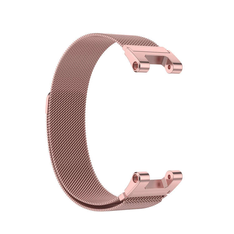 For Huami Amazfit Ares A1908 Milan Watch Band with Screwdriver(Rose Pink)