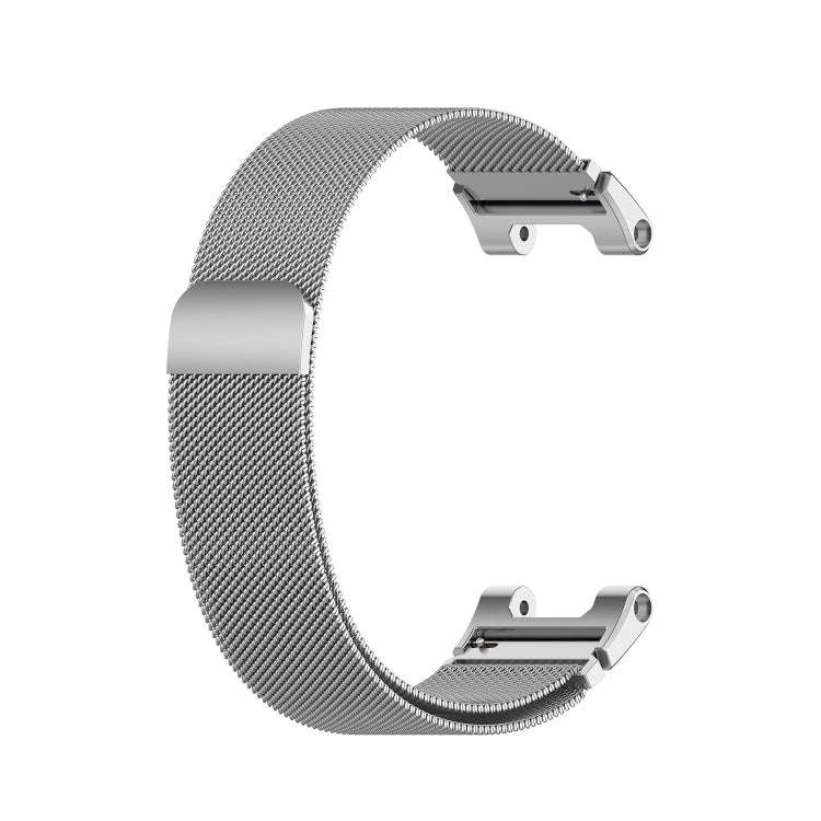 For Huami Amazfit T-Rex A1918 Milan Watch Band with Screwdriver(Silver)
