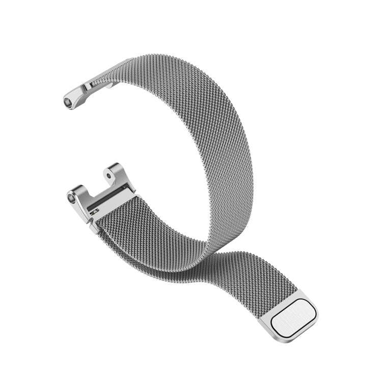 For Huami Amazfit T-Rex A1918 Milan Watch Band with Screwdriver(Silver)