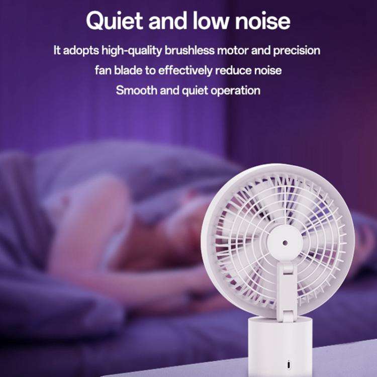 Yesido YF13 10W Type-C Multifunctional LED Fan with Tripod(White)