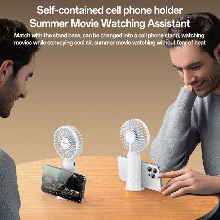 Yesido YF15 Brushless 3-speed Handheld Fan(White)