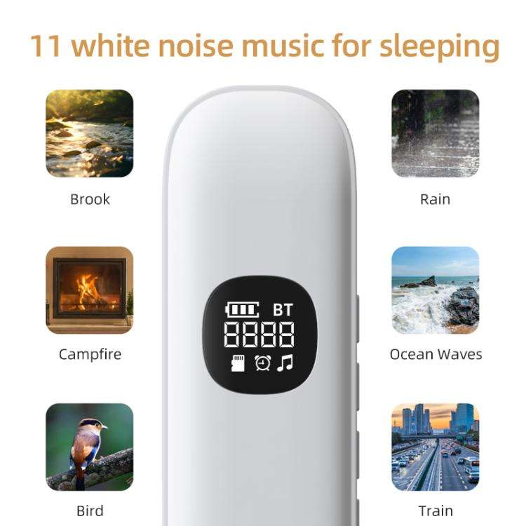BLD07 Bone Conduction Bluetooth 5.4  Sleep Speaker(Black)