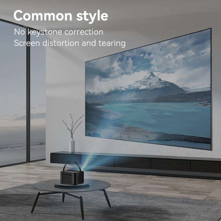 Yesido TV13 1280x720P 190ANSI Android 9.0 Series Smart Projector, Plug:EU Plug(Beige)