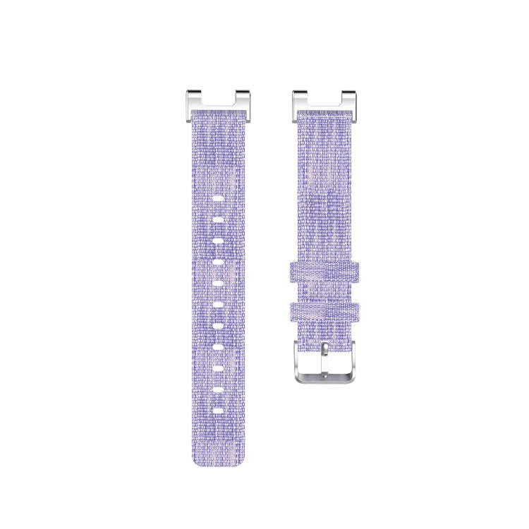 For Huami Amazfit Ares A1908 Nylon Canvas Replacement Strap with Screwdriver(Purple)