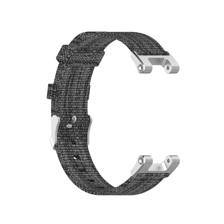 For Huami Amazfit T-Rex  A1918 Nylon Canvas Replacement Strap with Screwdriver(Gray)
