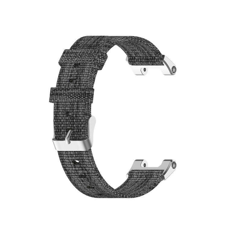For Huami Amazfit T-Rex  A1918 Nylon Canvas Replacement Strap with Screwdriver(Gray)