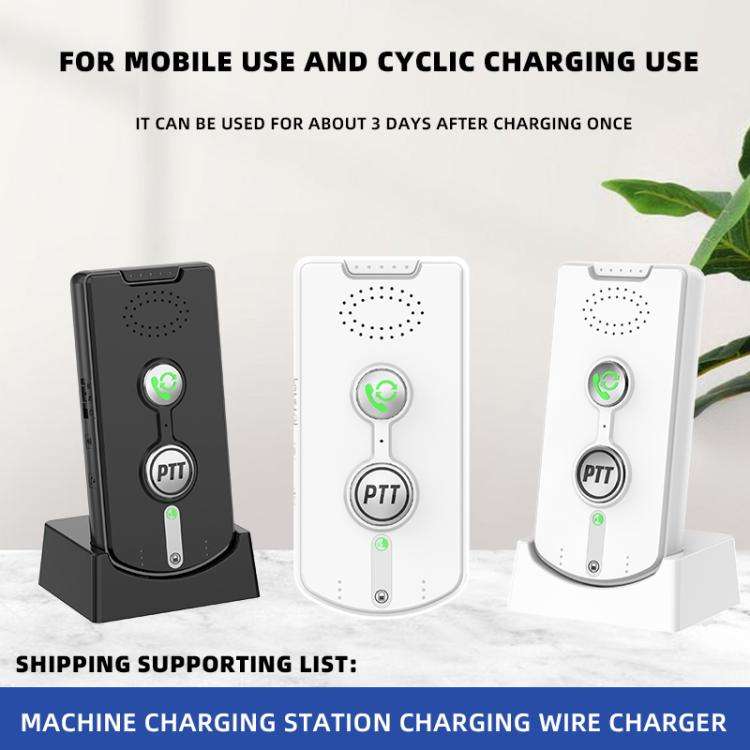 H8S-2T Wireless Two-way Voice Pager(Black)