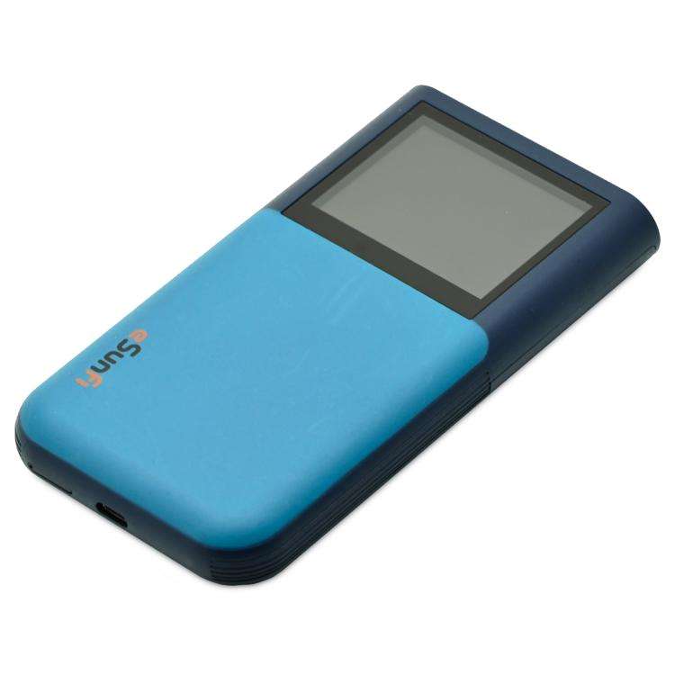 eSunFi 2.4 inch 5G ESIM WiFi Hotspot, Qualcomm Snapdragon X62 iC, Version:NA Version(Blue)
