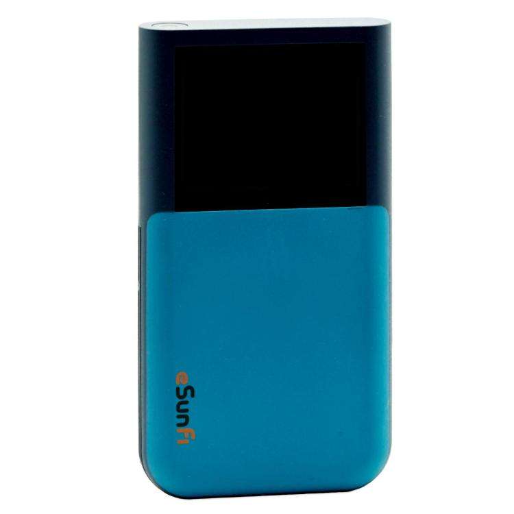 eSunFi 2.4 inch 5G ESIM WiFi Hotspot, Qualcomm Snapdragon X62 iC, Version:EAU Version(Blue)