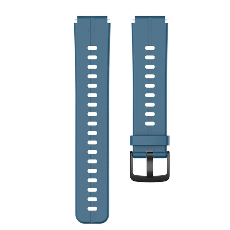 For Huawei TalkBand B6 Silicone Watch Band(Rock Cyan)