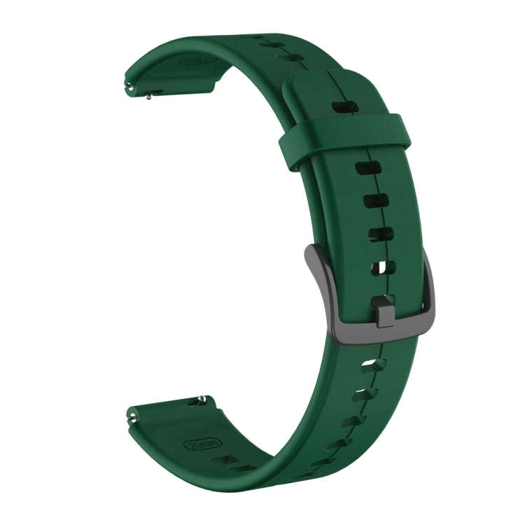 For Huawei TalkBand B6 Silicone Watch Band(Army Green)