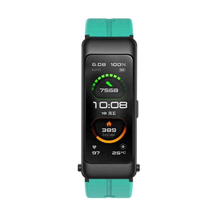 For Huawei TalkBand B6 Silicone Watch Band(Mint Green)