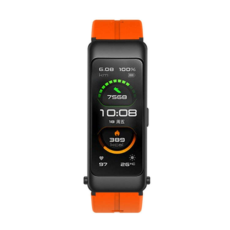 For Huawei TalkBand B6 Silicone Watch Band(Orange)