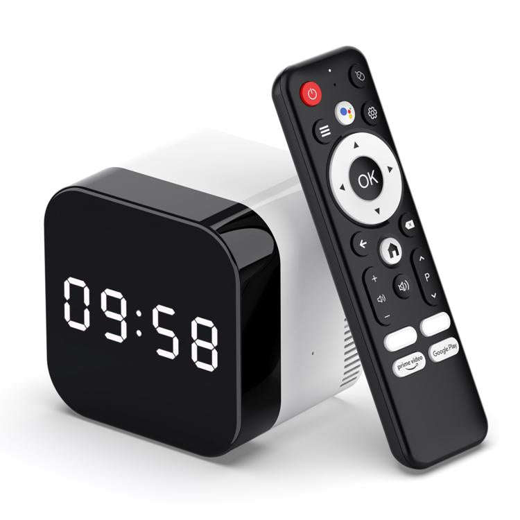 H96Max 8K UHD Android 14 Smart TV Box with Remote Control, 2GB+16GB, Allwinner H728 Octa-Core(UK ...